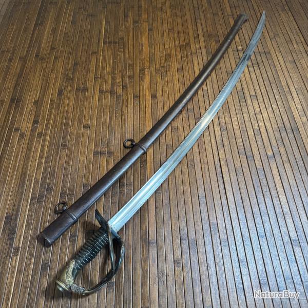 SABRE 1822 D'OFFICIER DE CAVALERIE L�G�RE CHASSEUR A CHEVAL HUSSARD COULAUX & cie KLINGENTHAL