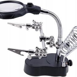 SUPPORT AVEC LOUPE 62 MM