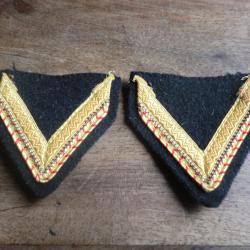 paire galons &eacute;l&egrave;ve offficier