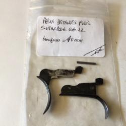 VENDU PAR LE-CUIRASSIER PAIRE DE DETENTES SUPERPOS&Eacute; ITALIEN  CAL 12