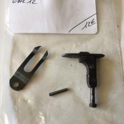 VENDU PAR LE-CUIRASSIER BOUTON S&Ucirc;RET&Eacute; + RESSORT ET GOUPILLE SUPERPOS&Eacute; ITALIEN  CAL 12