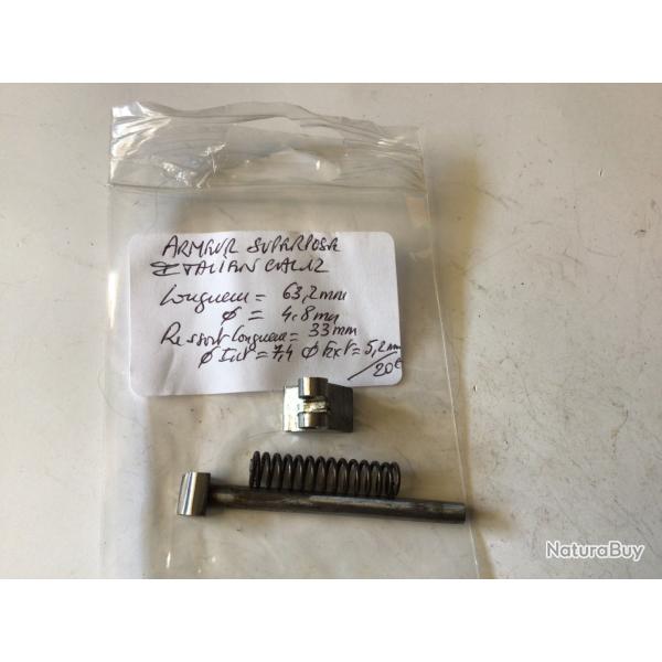 VENDU PAR LE-CUIRASSIER AEMEUR COMPLET SUPERPOS� ITALIEN  CAL 12