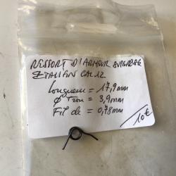 VENDU PAR LE-CUIRASSIER RESSORT D'ARMEUR SUPERPOS&Eacute; ITALIEN  CAL 12