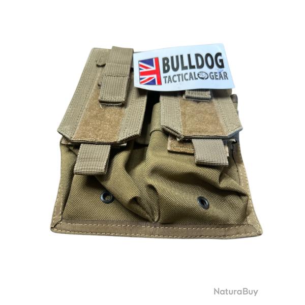 Porte chargeurs double coyote pour fusil d'assaut Bulldog