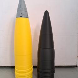 T&ecirc;te explo 8,8cm FLAK (repro) + pochoir