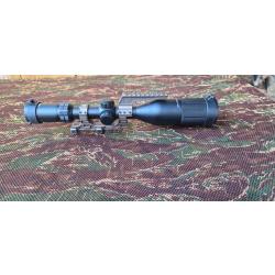 Lunette et montage pour armes longues