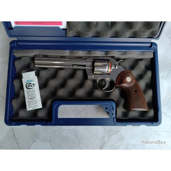REVOLVER COLT PYTHON 6" 357 MAGNUM