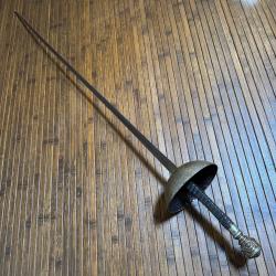 &Eacute;P&Eacute;E DUEL ESCRIME XlX &Eacute;ME LAME SIGN&Eacute;E L. CARRE A PARIS