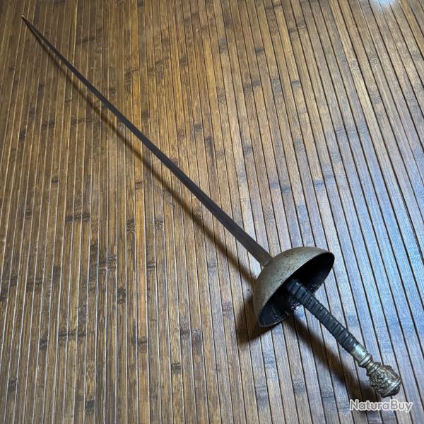 �P�E DUEL ESCRIME XlX �ME LAME SIGN�E L. CARRE A PARIS