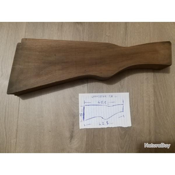 Tres belle Ebauche  de fusil en noyer