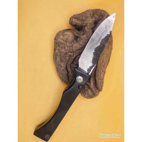 Couteau pliable artisanal