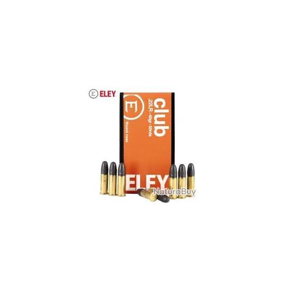Balles 22LR Eley Club x50