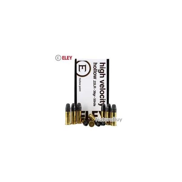 Balles 22LR Eley High Velocity Hollow x50