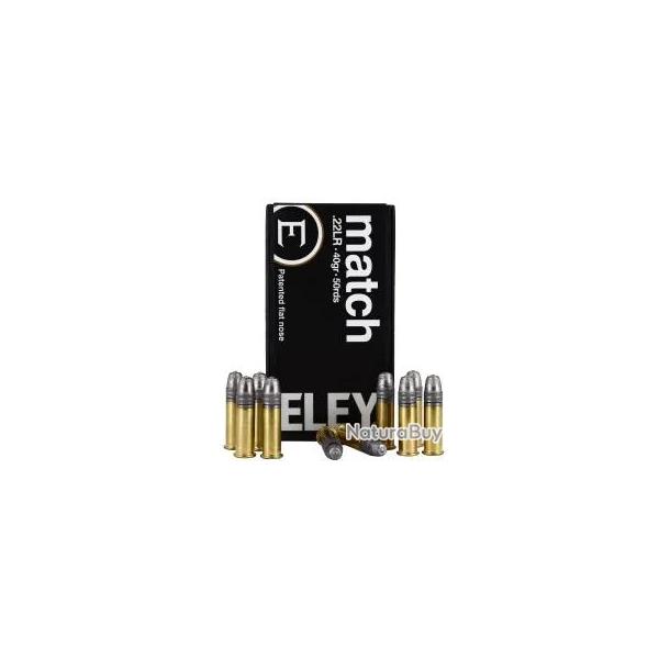 Balles 22LR Eley Match x50