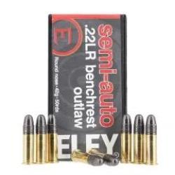 Balles 22LR Eley Semi-Auto Benchrest Outlaw x50