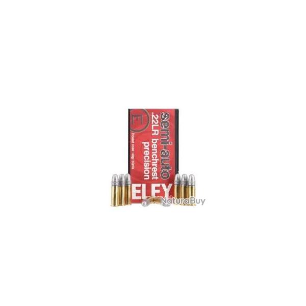 Balles 22LR Eley Semi-Auto Benchrest Pr�cision x50