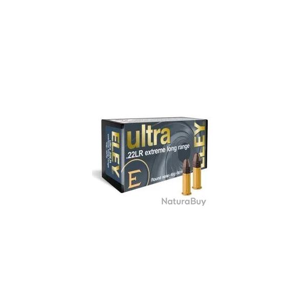 Balles 22LR Eley Ultra Extreme Long Range x50