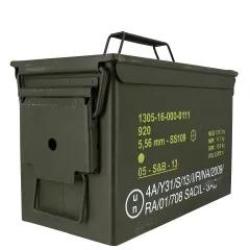 Caisse &agrave; munitions m&eacute;tal Blackstorm Firearm US M2-A1