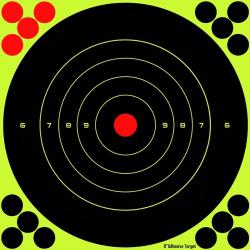Cibles r&eacute;actives 20x20cm Blackstorm Firearms x25