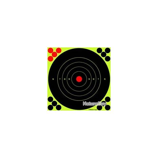 Cibles r�actives 20x20cm Blackstorm Firearms x25