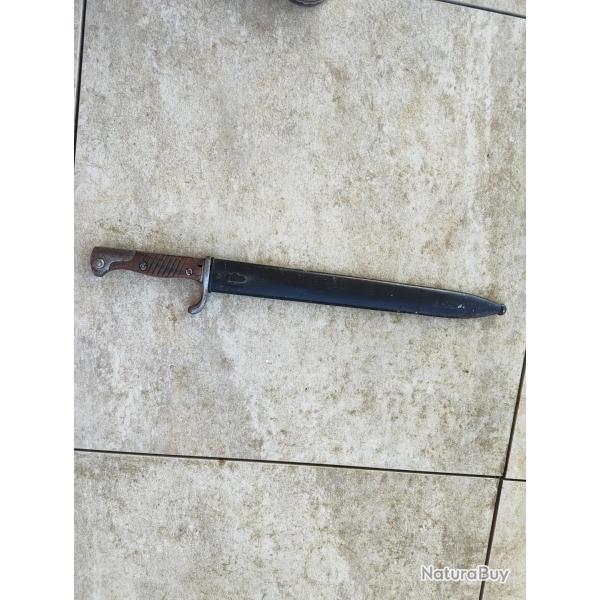 Ba�onnette allemande 98/05 solingen avec fourreau