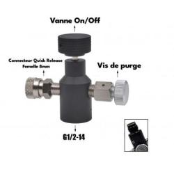 Adaptateur de remplissage pour bouteille d'air