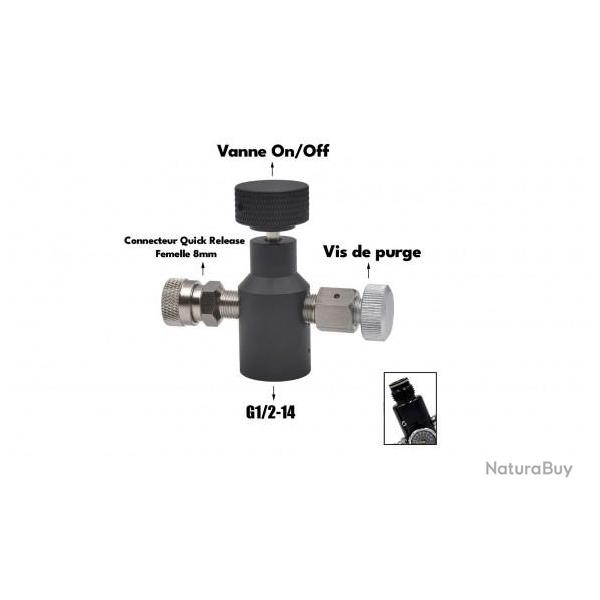 Adaptateur de remplissage pour bouteille d'air