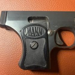 Plaquettes de crosse pistolet fritz mann 6.35