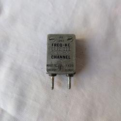 WW2 US COMPOSANT TYPE ELECTRONIQUE AMERICAIN A IDENTIFIER T243 CHANNEL 5 be