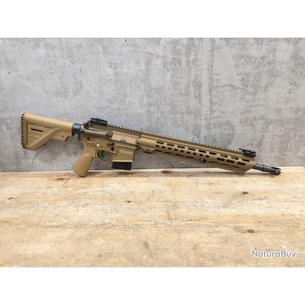 Carabine Heckler & Koch MR223 A3 RAL 8000 Garde-main Long - 223 remington - 16.5 pouces