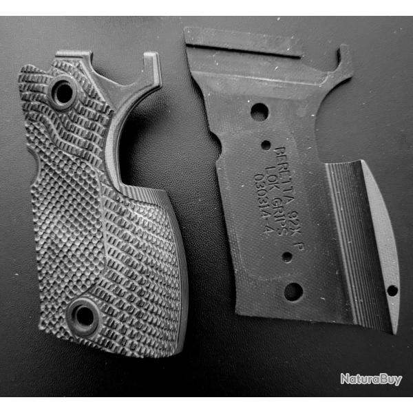 Plaquettes Lokgrip pour Beretta 92X