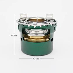 R&eacute;chaud Alcool Aluminium Mini Support Cuisson Randonn&eacute;e Camping Ultral&eacute;ger Compact