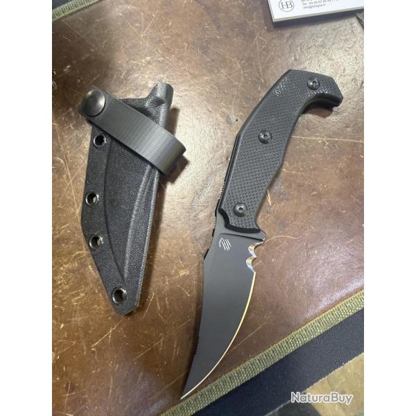 Mood PVD G10 Black - Bastinelli Cr�ations custom serrated