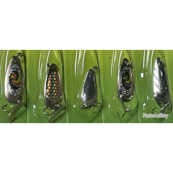 5 CUILLERES AVEC TRIDENTS lot 1