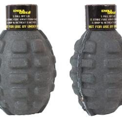 Grenade de peinture &agrave; grattoir