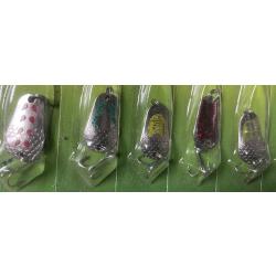 5 CUILLERES AVEC TRIDENTS lot 5