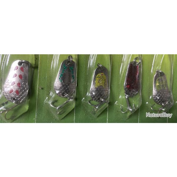 5 CUILLERES AVEC TRIDENTS lot 5