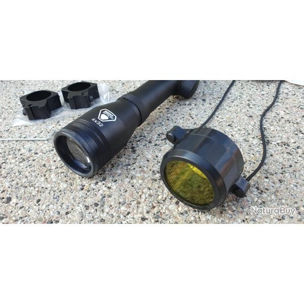 Lunette de tir SICHT Optics 4x32 neuve!!