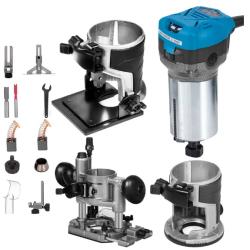 Kit de routeur compact Soft Start 800 W vitesse variable 10000-30000 tr/min avec base fixe
