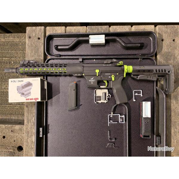 Legacy Armament UT908 AR9 ZOMBIE 9 mm + Holosun 515 CM