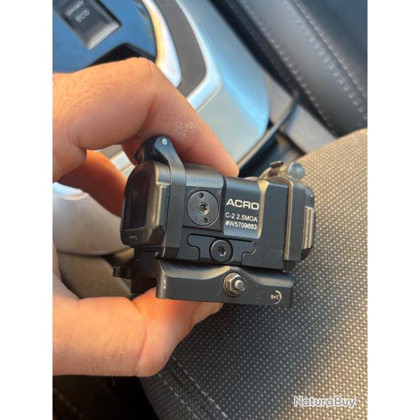 Aimpoint acro c-2 2.5 moa montage amovible