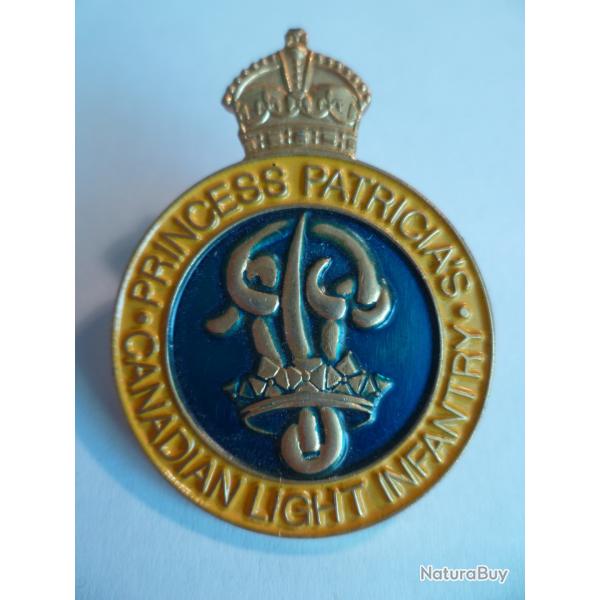 Reproduction Pin's de l'insigne de b�ret du Princess Patricia's Canadian Light Infantry