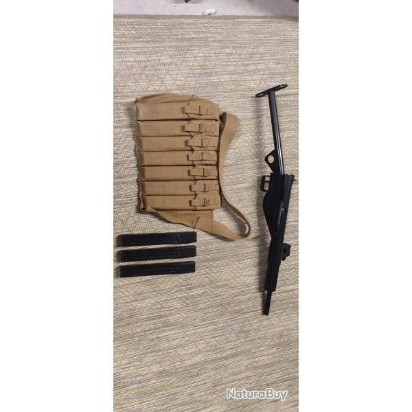 Sten airsoft et chargeurs