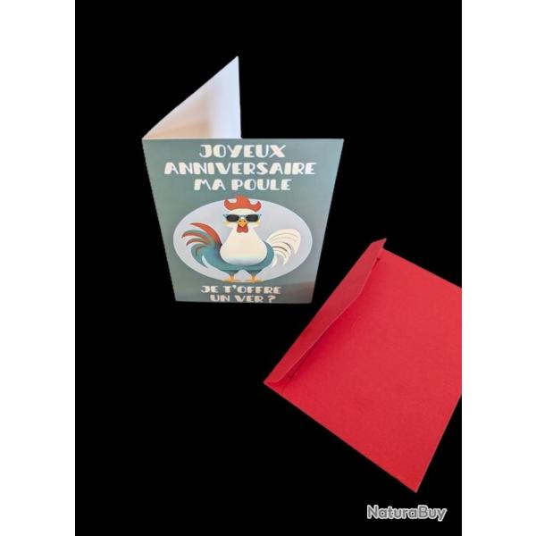 JOYEUX ANNIVERSAIRE MA POULE !