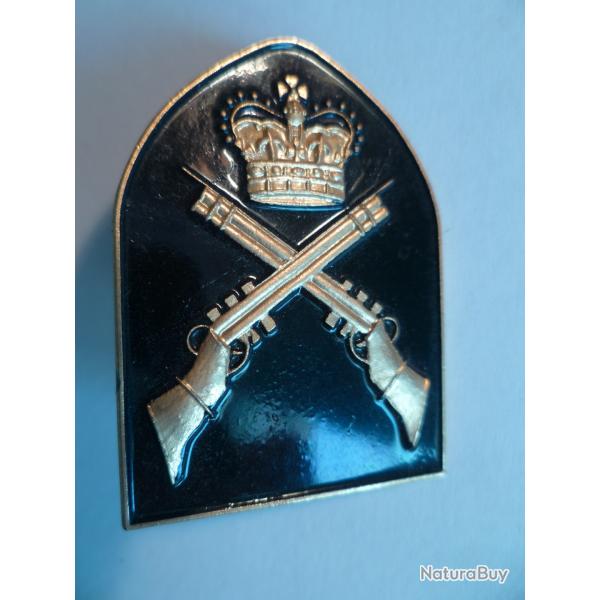 Reproduction Pin's du Brevet d'instructeur d'armes des Royal Marines (Royal Navy)