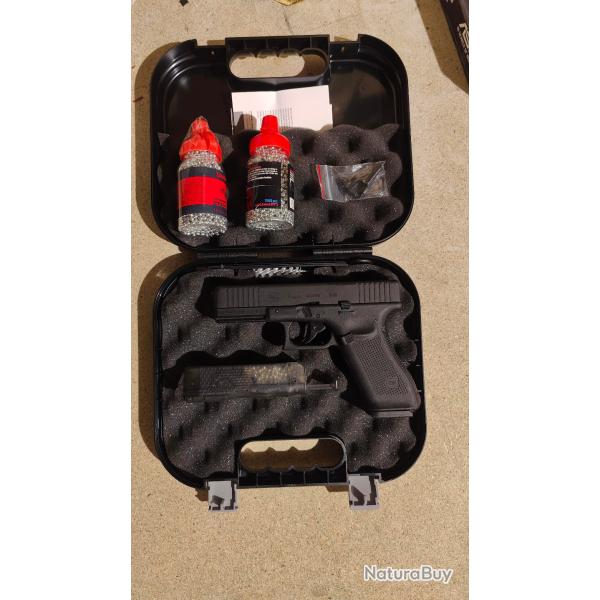 GLOCK 17 GEN5 MOS - Pistolet CO2 4,5 mm BB - Blowback