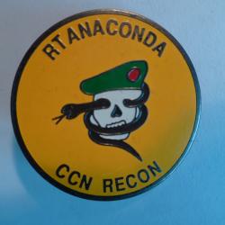 Reproduction Pin's de l'insigne RT Anaconda CCN Recon des Forces Sp&eacute;ciales de l'arm&eacute;e am&eacute;ricaine