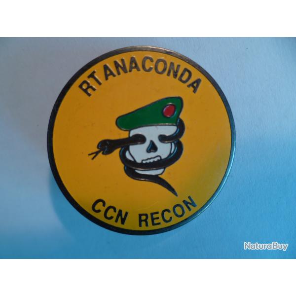 Reproduction Pin's de l'insigne RT Anaconda CCN Recon des Forces Sp�ciales de l'arm�e am�ricaine