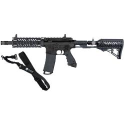 Tippmann TMC MagFed - noir - incl. Tippmann Air Stock, syst&egrave;me HP 0,2L & sangle de transport