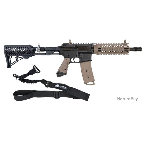 Tippmann TMC MagFed - noir/d�sert - incl. Tippmann Air Stock, syst�me HP 0,2L & sangle de transport